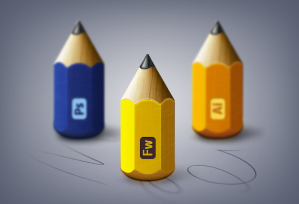 Adobe Pencils icons