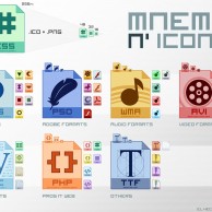 48 Mnemo Filetype Icon Set